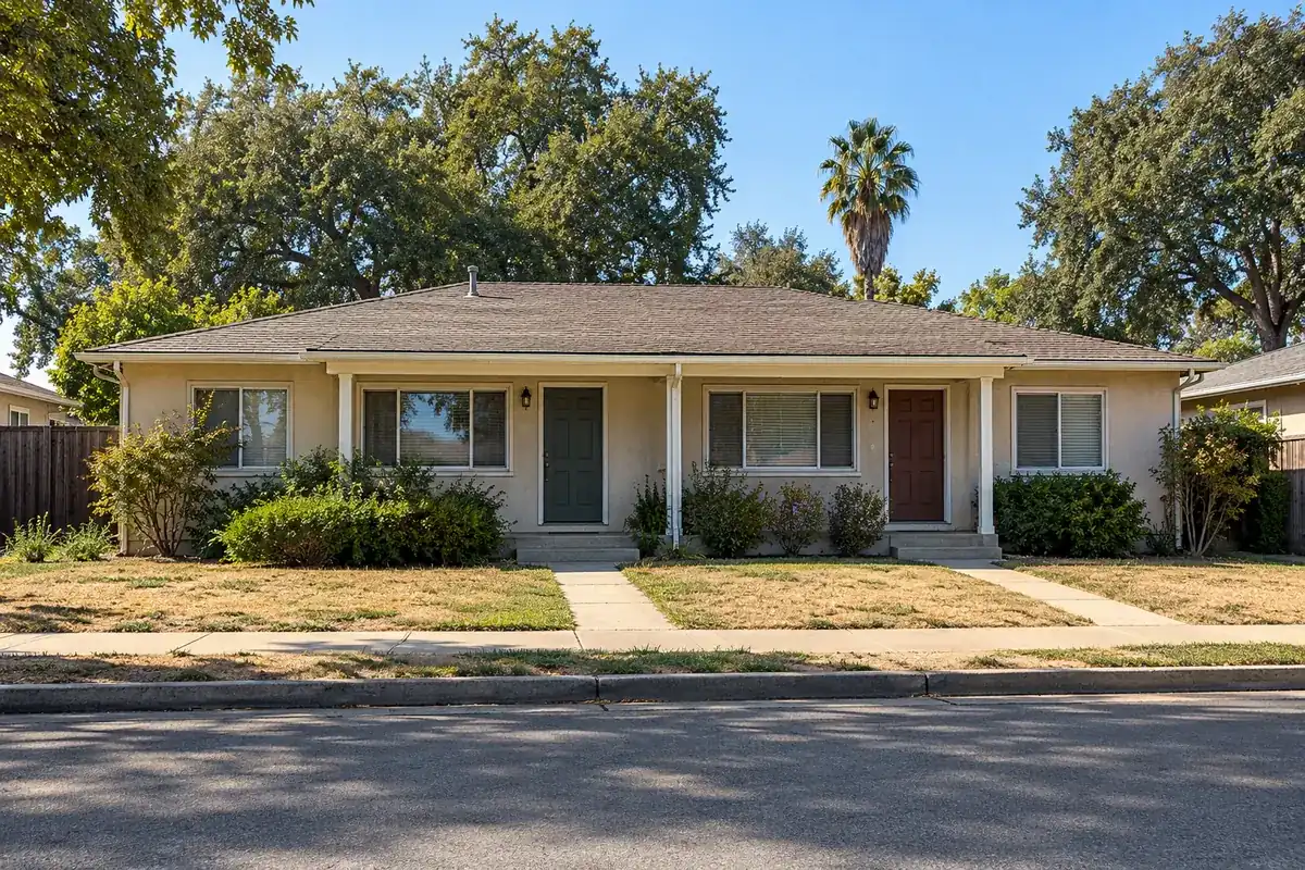 A two-unit rental house in San Jose